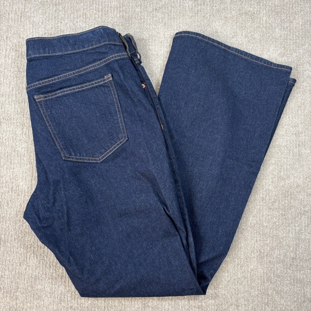 Abercrombie & Fitch Dark Wash Mid Rise Bootcut‎ Jeans Women's Size 32R NWT